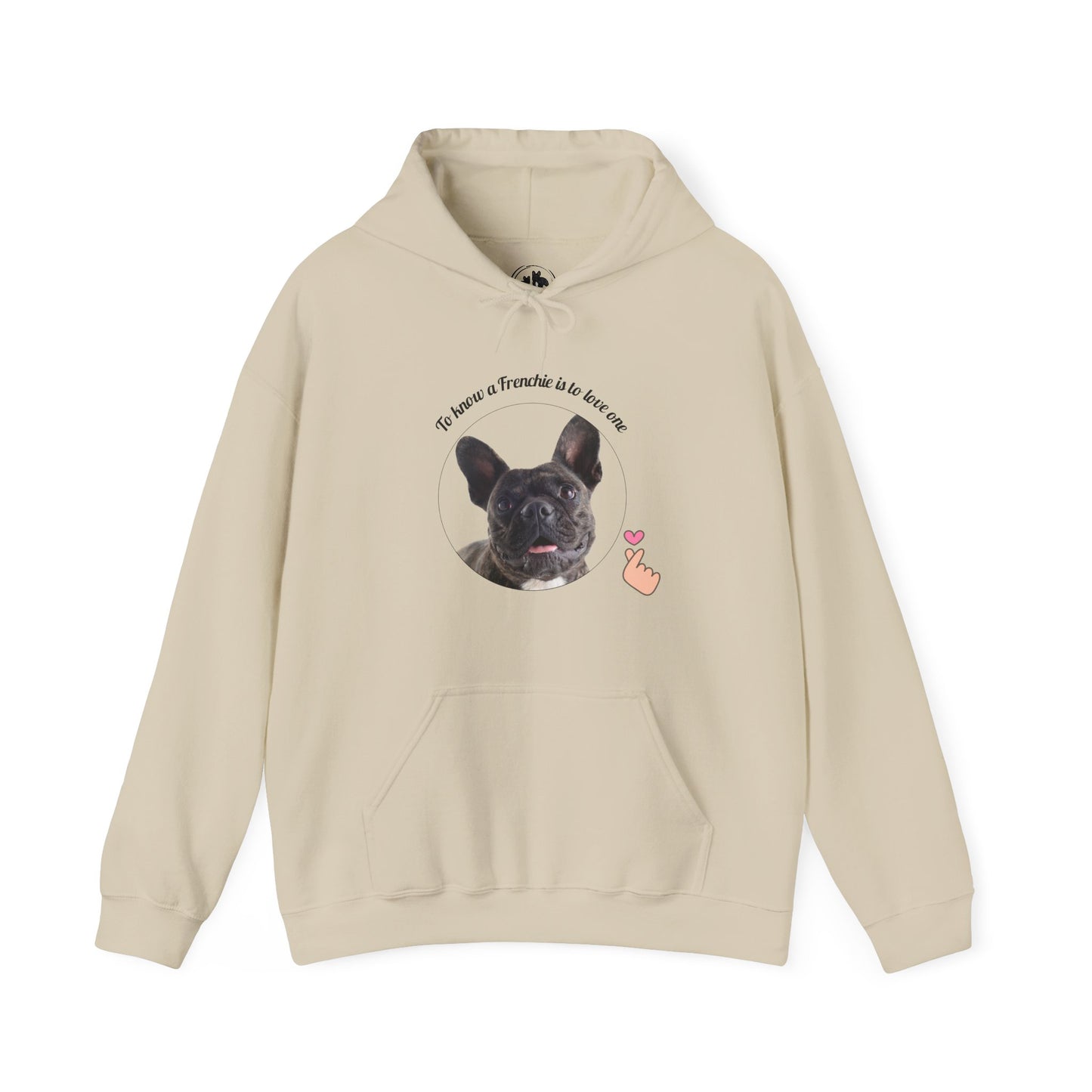 French Bulldog Hoodie - "To Know a Frenchie is to Love One" - Cute Dog Lover Gift