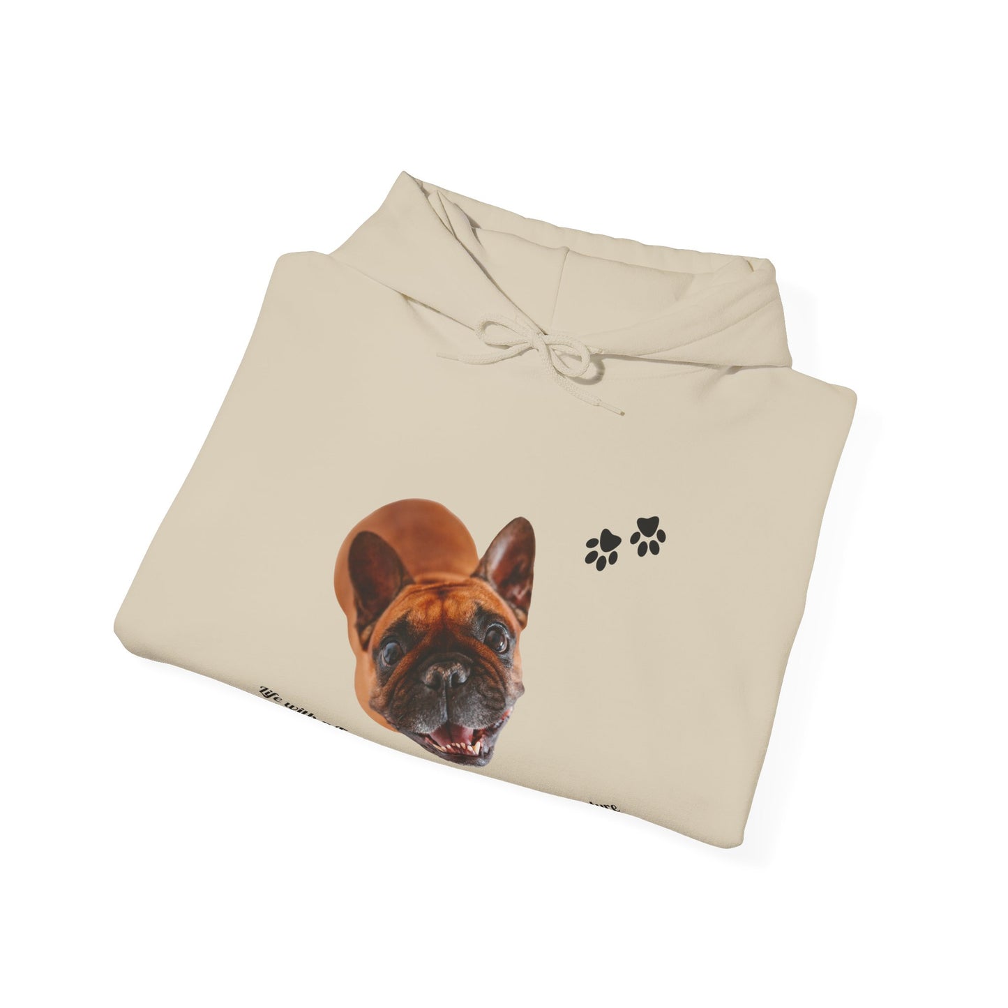 Frenchie Life = Best Life! – Cute French Bulldog Adventure Hoodie