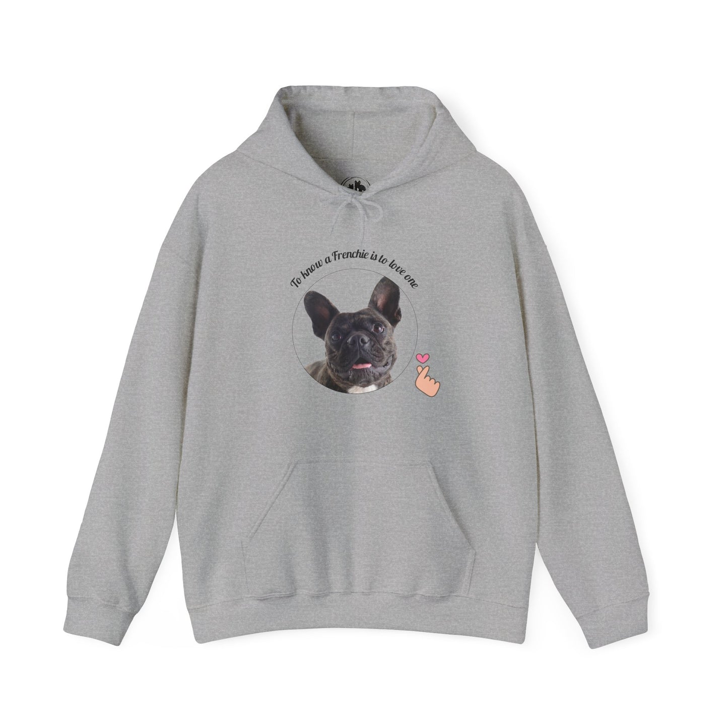 French Bulldog Hoodie - "To Know a Frenchie is to Love One" - Cute Dog Lover Gift