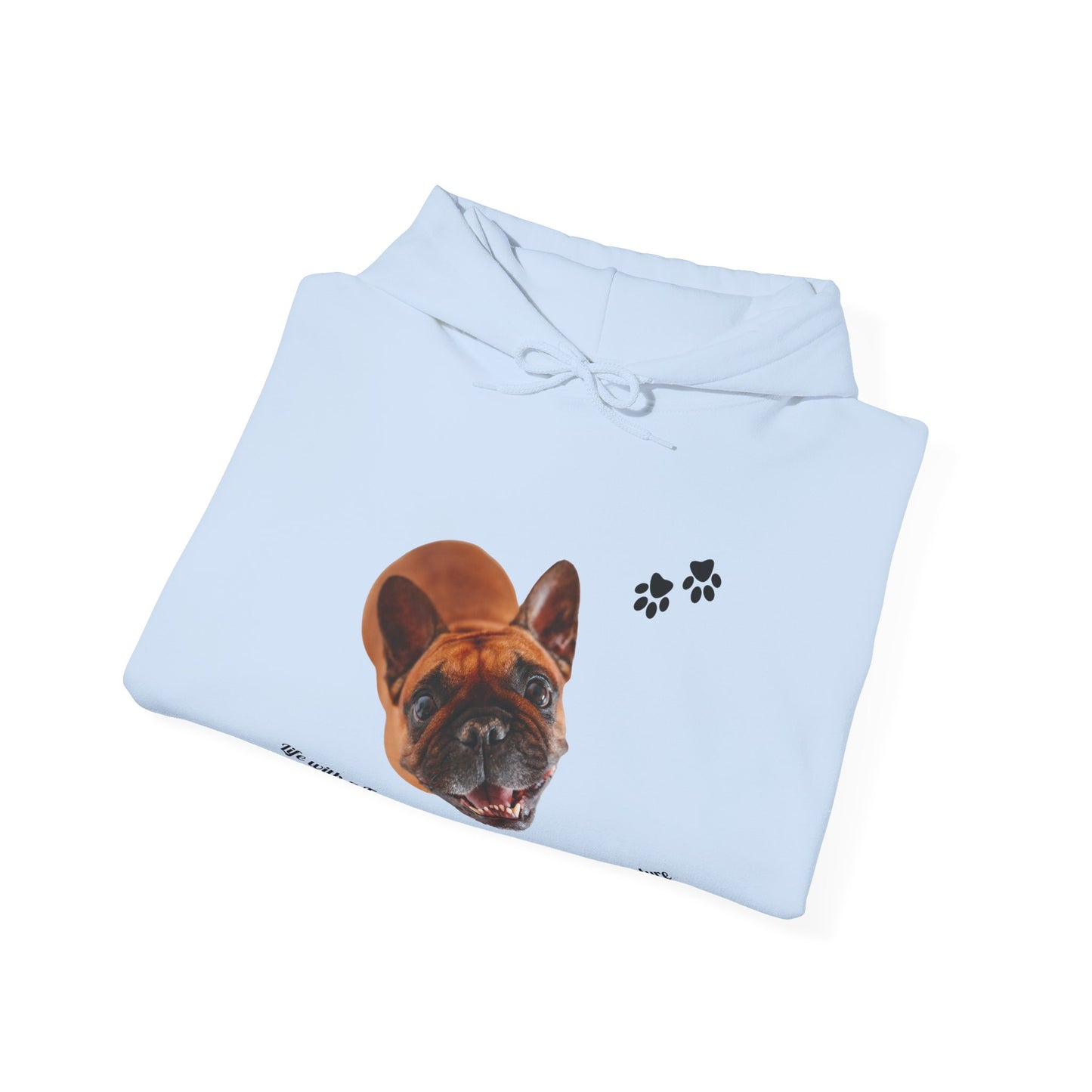 Frenchie Life = Best Life! – Cute French Bulldog Adventure Hoodie