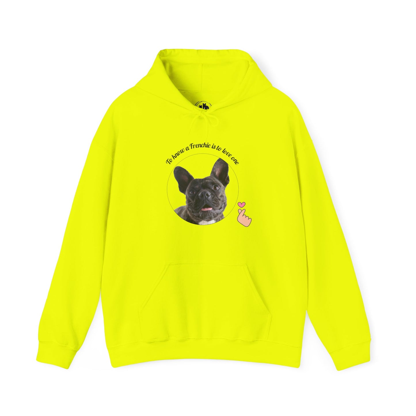 French Bulldog Hoodie - "To Know a Frenchie is to Love One" - Cute Dog Lover Gift