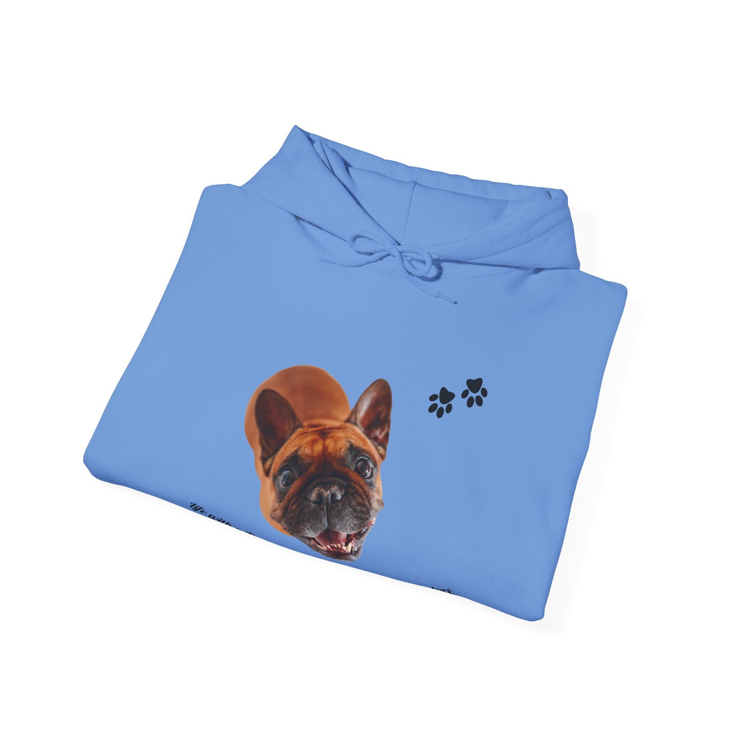 Frenchie Life = Best Life! – Cute French Bulldog Adventure Hoodie