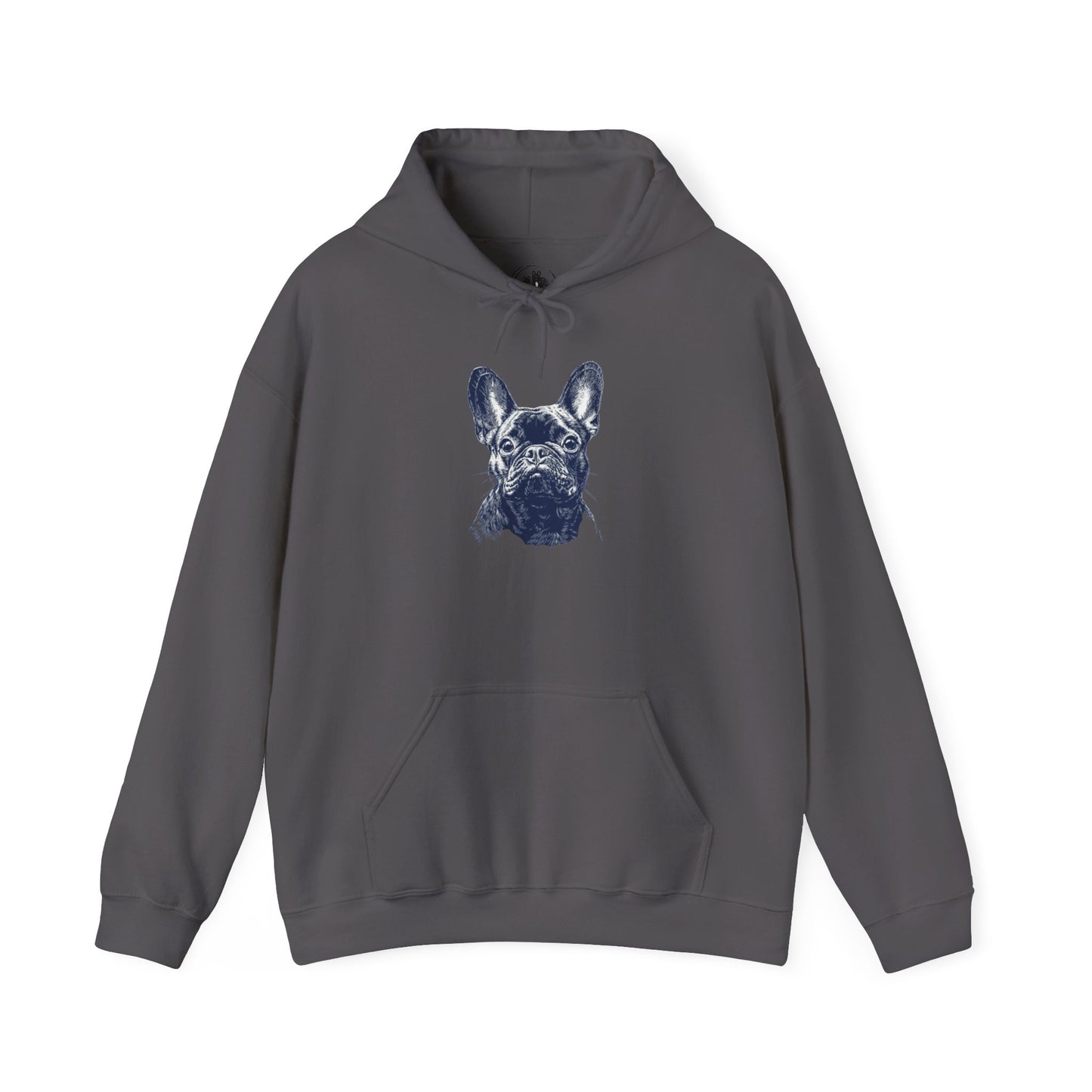 Classic Frenchie Portrait Hoodie - French Bulldog Lover Sweatshirt