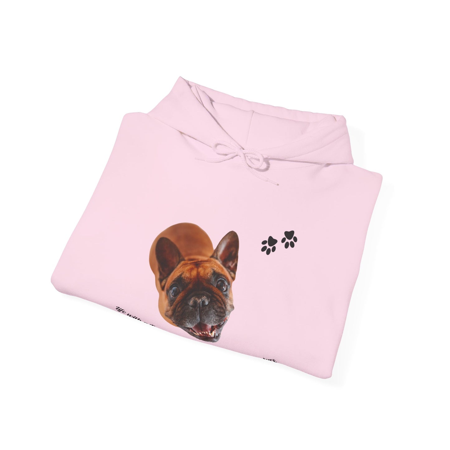 Frenchie Life = Best Life! – Cute French Bulldog Adventure Hoodie