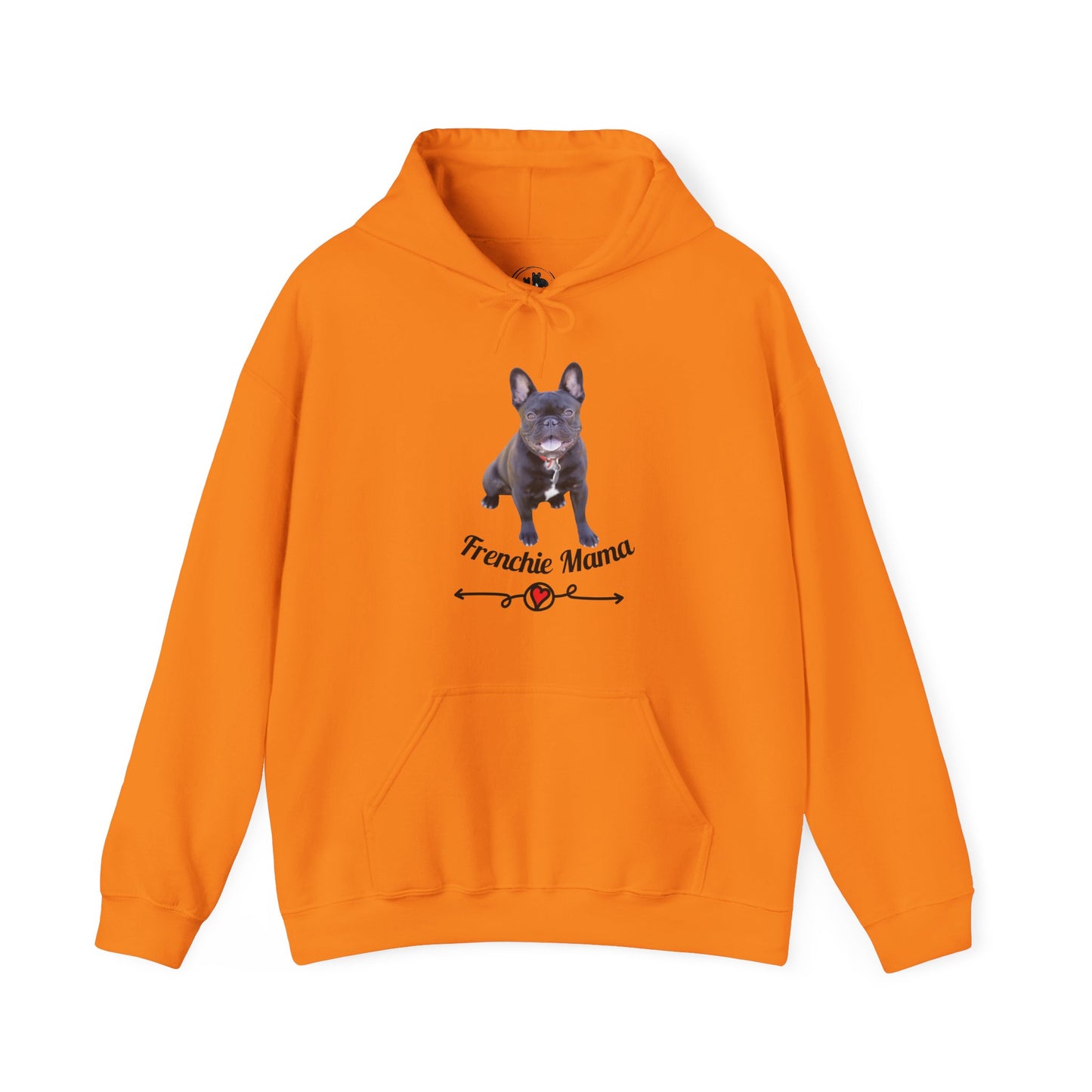 Frenchie Mama Unisex Heavy Blend Hoodie - Cozy Pet Lover Sweatshirt