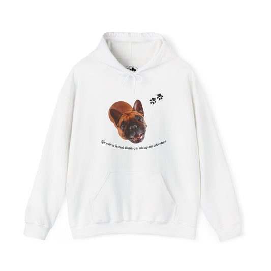 Frenchie Life = Best Life! – Cute French Bulldog Adventure Hoodie