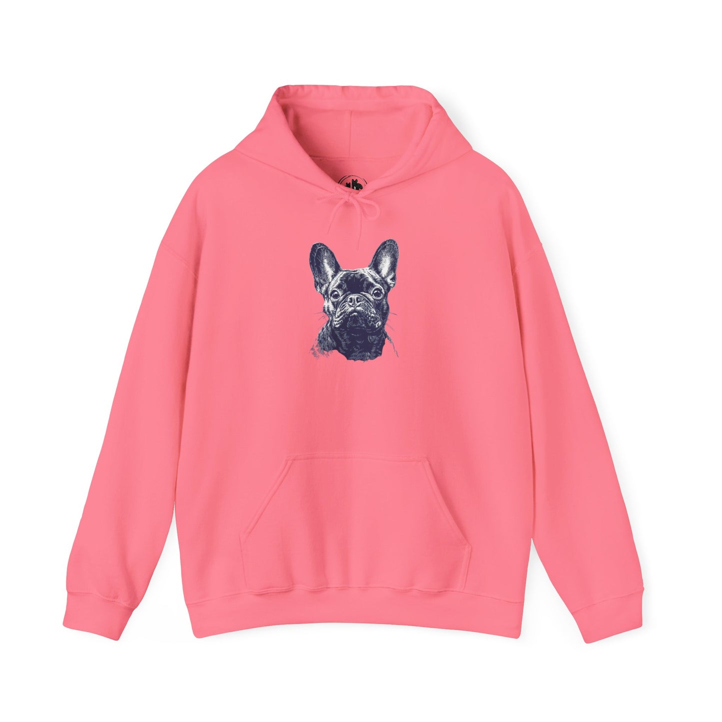 Classic Frenchie Portrait Hoodie - French Bulldog Lover Sweatshirt